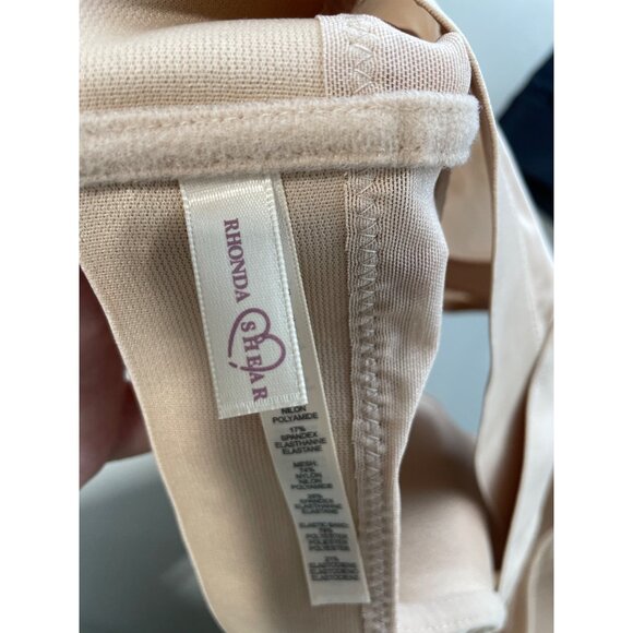 Rhonda Shear 2Pk Molded Cup Bra with Wrap Back Size 2X Black Beige Comfort 645.9 - Picture 5 of 10